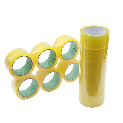 Yellowish Bopp Packing Tape Strong Adhesive Lemon Yellow