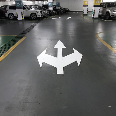 Önceden Oluşturulmuş Yol Geçici Kaldırım İşaretleme Bandı Ok Uyarı Beton İşaretleme Bandı