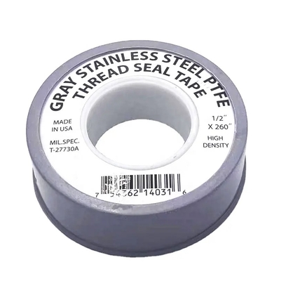 Gri% 100 Teflon PTFE İplik Conta Bandı 19mm Ptfe Bant