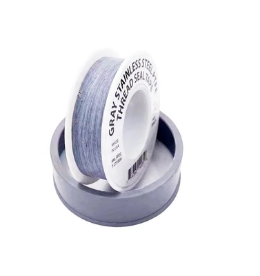 Gri% 100 Teflon PTFE İplik Conta Bandı 19mm Ptfe Bant
