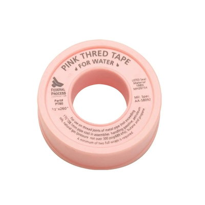PTFE Teflon İplik Bandı Renkli% 100 PTFE İplik Conta Bandı